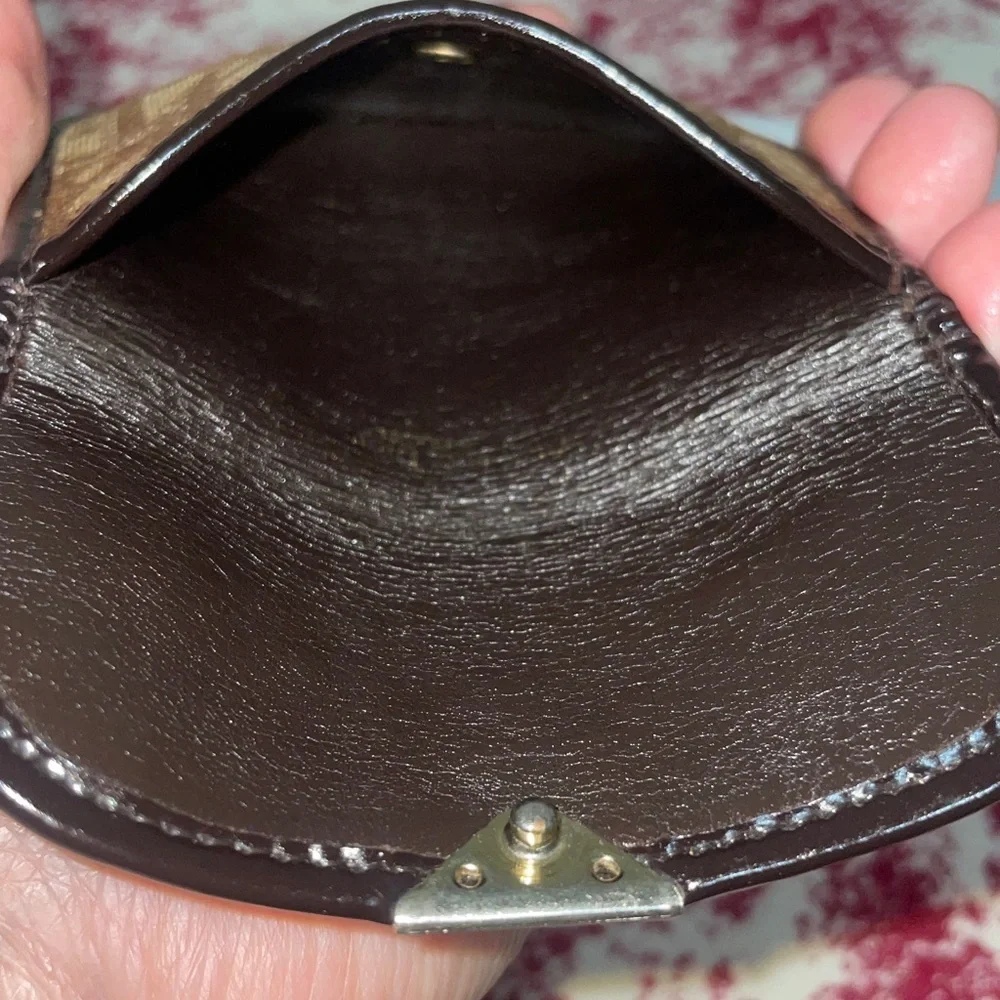 Dior Canvas Coin Purse - Picture 9 of 10